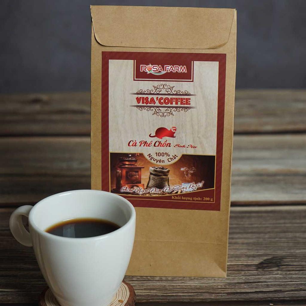 Cà phê Chồn bịch 200 gr