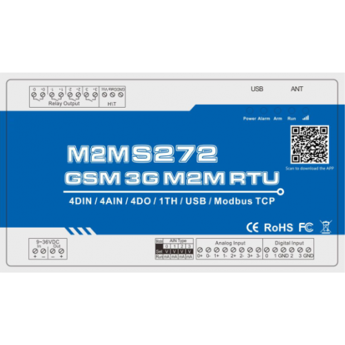 Thiết Bị Điều Khiển Từ Xa RTU-M2MS272