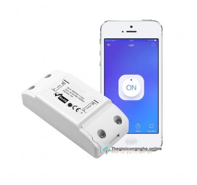 Công tắc Wifi với RF tương thích remote contro