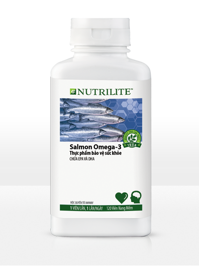TP BVSK Nutrilite Salmon Omega-3 (120 viên nang mềm/lọ)