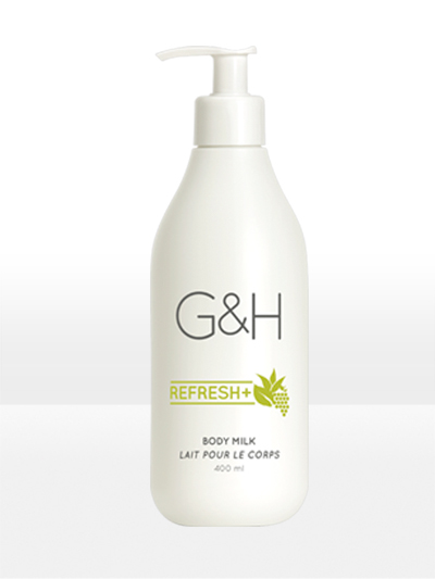 Sữa dưỡng thể mang lại sự tươi mới cho làn da G&amp;H Refresh+(400ml)