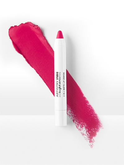 Son ARTISTRY STUDIO Bangkok edition2-in-1 MatteLip Crayon-Fuchsia