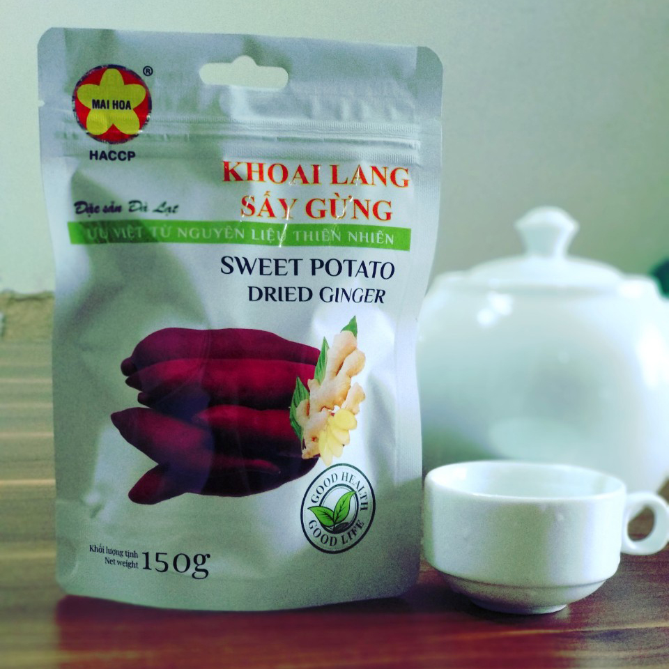 Khoai Lang sấy Gừng 150g