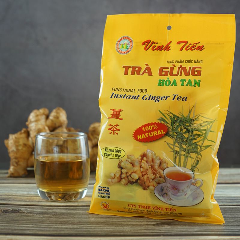 Trà Gừng hòa tan bịch 20 gói